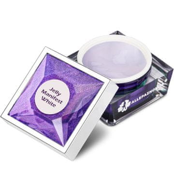 Allepaznokcie Gusti žele Manifest White hema/Di-hema Free 50g gel za izgradnju