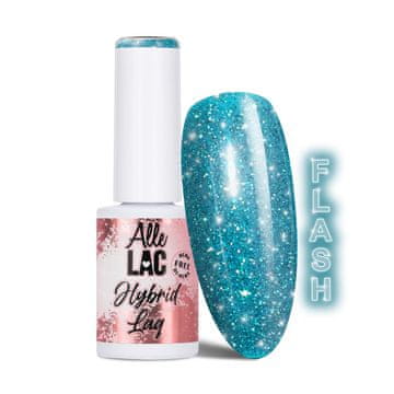 Hibridni LED/UV gel lak Blues Flash Glitter Blue hema/Di-hema Free 6g