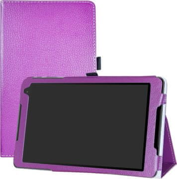 Futrola za tablet Alcatel A3 10" ljubičasta, zatvorena, s preklopom, visoka zaštita