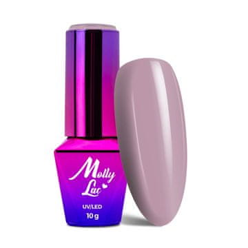 MollyLac Obsession br. 212 Rich Lilac hibridni LED/UV gel lak 10 g