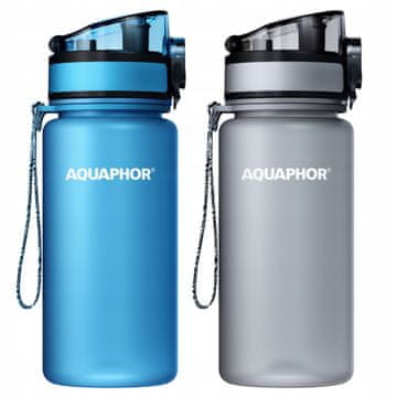 Aquaphor Boca za filtriranje Aquaphor City s ulošcima 0,35L plava i siva