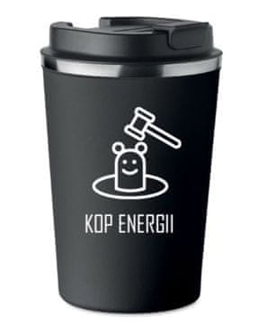 Premium termo šalica s ENERGY KOP printom za kavu 350ml 0.35l KT_001