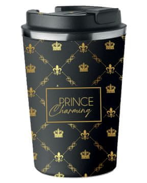 Premium termo šalica za kavu s printom PRINCA ŠARMANTNOG 350ml KT_044