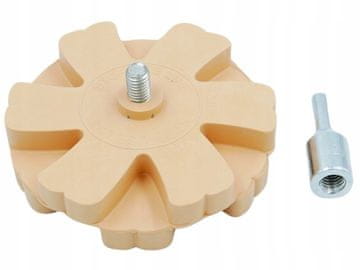 FALON-TECH Gumeni disk cvijet za uklanjanje ljepila za bušilicu i adapter - FT02K