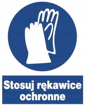 ZNO-7 - Znak zaštite na radu - Nosite zaštitne rukavice