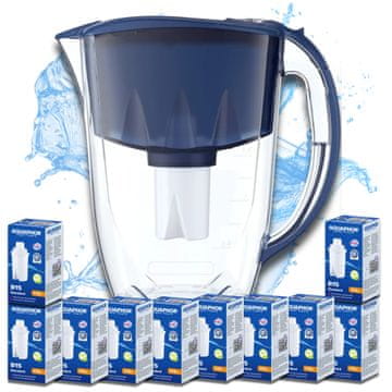 Aquaphor Dzbanek s filterom Aquaphor Ideal 2,8L granatni +10 filtara B15, B100-15
