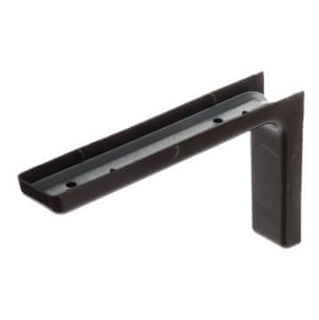 Coriex Nosač police s plastičnom kapicom - smeđi 183x114x35mm JK28