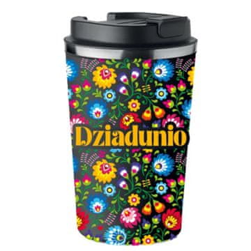 Vrhunska termo šalica DZIADUNIO poklon za Djedov dan 350ml KT_220_cz