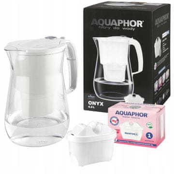 Aquaphor Aquaphor Onyx 4,2 l vrč za filtriranje s filterom Maxfor B25 Mg Plus