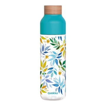 QUOKKA Ice - ecozen boca za vodu 840 ml (lišće u akvarelu)