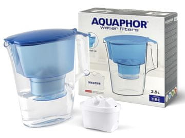 Aquaphor Aquaphor Time vrč za filtriranje vode 2,5 l + 1 uložak, plavi