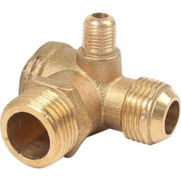 FALON-TECH mesingani nepovratni ventil 1/2x1/2x1/8 za kompresor