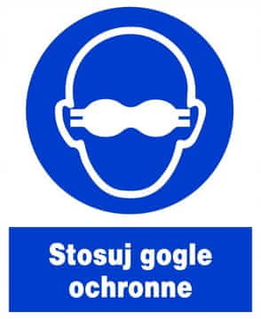 ZNO-30 Obavezni znak - Koristite zaštitne naočale