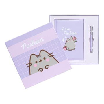 Pusheen - A5 bilježnica + set olovki iz kolekcije Moments
