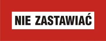 ZP-48 - PLOČICA S OZNAKOM ZAŠTITE OD POŽARA 14X36 NE ZAKLONITE