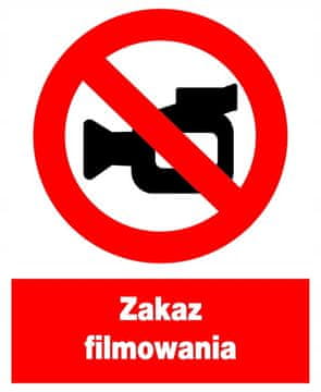 ZZO-39 ZNAK, PLOČICA o sigurnosti i zdravlju na radu ---- SNIMANJE ZABRANJENO