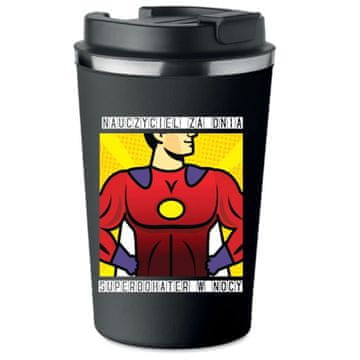 Premium termo šalica DAN UČITELJA SUPERHEROJ UČITELJA KT_115