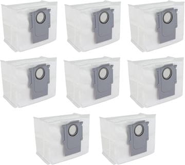 8x vrećica ZA Roborock S8+ S8 Pro Ultra S7 maxv Ultra usisavač