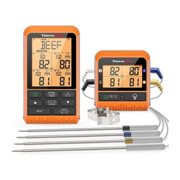 ThermoPro Bežični termometar za hranu ThermoPro TP-829 s 4 sonde