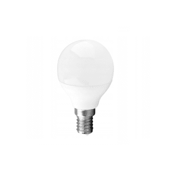 LED žarulja kugla 5W E14 2700K 420lm 230-240V toplo bijela