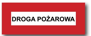 ZP-33 - PLOČA S OZNAKOM ZAŠTITE OD POŽARA 14X36 Protupožarni put