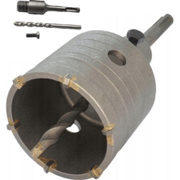 FALON-TECH Frez otvornica kruna za beton 65mm SDS Plus otvornica za kutije