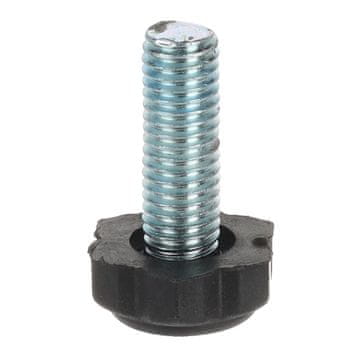 Riex GA12 Podesiva noga na vijak D22, M10x28, crna