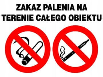 ZI-48/2 PUŠENJE JE ZABRANJENO u cijelom objektu