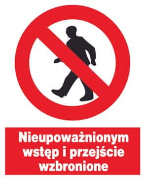 ZZO-2 ZNAK: Ulaz zabranjen neovlaštenim osobama