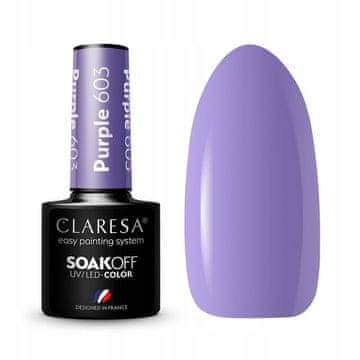 Claresa hibridni lak za nokte ljubičasti 603 - 5 g