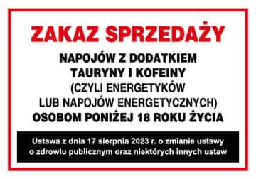 zis-9 Zabrana prodaje pića s dodanim taurinom