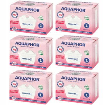 Aquaphor Wkład filtrujący Aquaphor Maxfor+ Mg 6 kom.