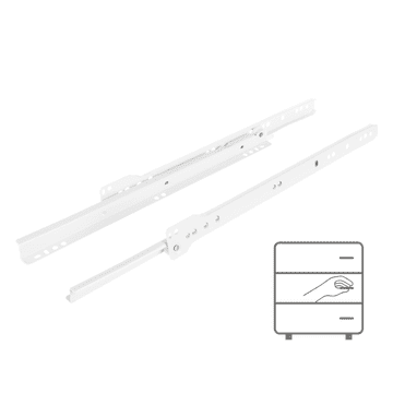 Coriex Vodilica s valjcima 350 mm BIJELA 20 kg NR09