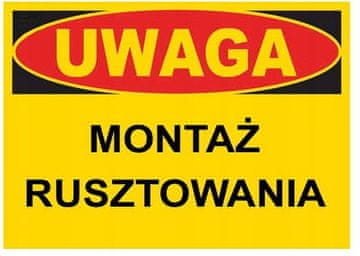 BTO-49 - Montaža skele za građevinske natpise