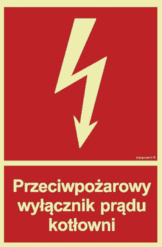 BB024 Prekidač za zaštitu od požara u kotlovnici