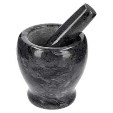 Browin Mramorni kuhinjski mužar i tučak crni 10cm