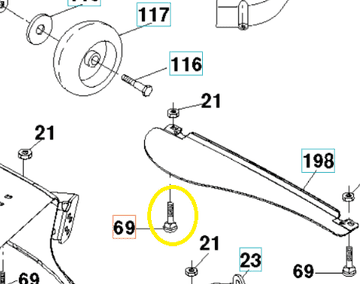Husqvarna Pin 2042 LS Husqvarna 872140505