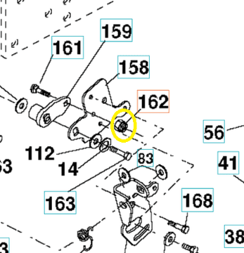 Husqvarna LTH130 Husqvarna matica 873680400