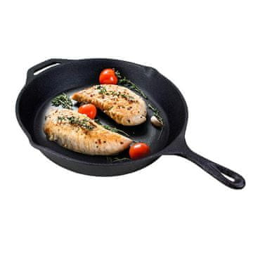 Lonac od lijevanog željeza 31 cm s ručkom