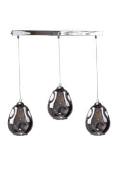 GH Viseća lampa 3xE27 LOKI SILVER