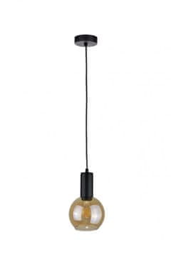 GH Viseća lampa 1xE27 JANTAR CRNA