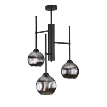 GH Stropna lampa 3xE27 KLIPER DARK