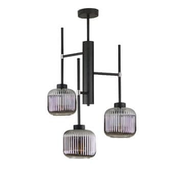 GH Stropna lampa 3xE27 ALUMA SMOKY