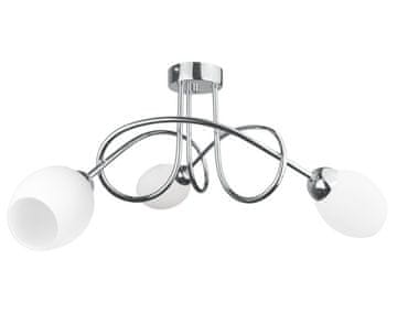 GH Stropna lampa 3xE14 TWIST BIJELA