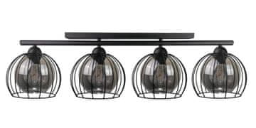GH Stropna lampa 4xE27 STIGMA CRNA