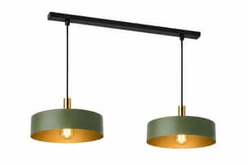GH Viseća lampa 2xE27 HAKI GOLD