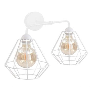 GH Zidna lampa 2xE27 FOSKAL BIJELA