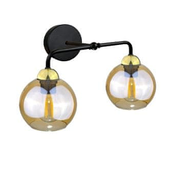 GH Zidna lampa 2xE27 MELLE GOLD