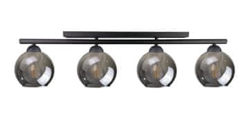 GH Stropna lampa 4xE27 MINOR CRNE
