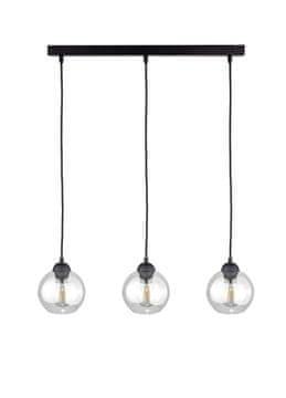 GH Viseća lampa 3xE27 MIRAGE CRNA